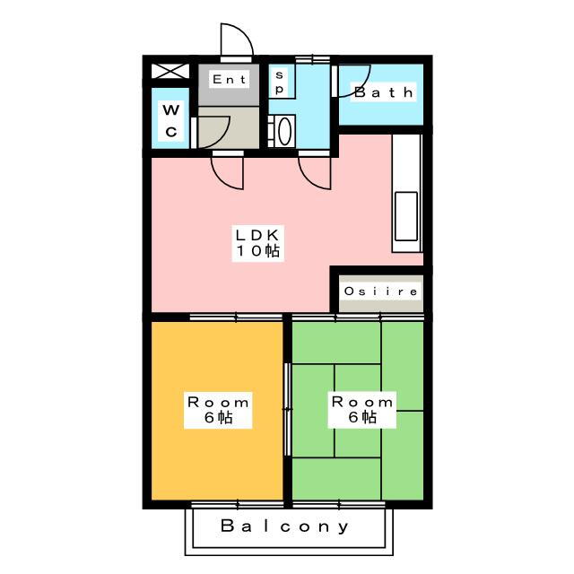 愛知県安城市古井町金蔵塚 碧海古井駅 2LDK マンション 賃貸物件詳細