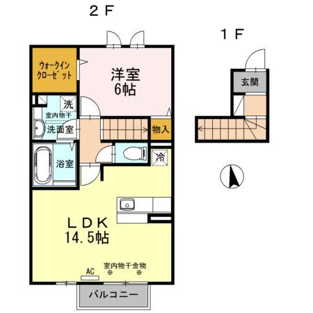 石川県金沢市三馬２ 金沢駅 1LDK アパート 賃貸物件詳細