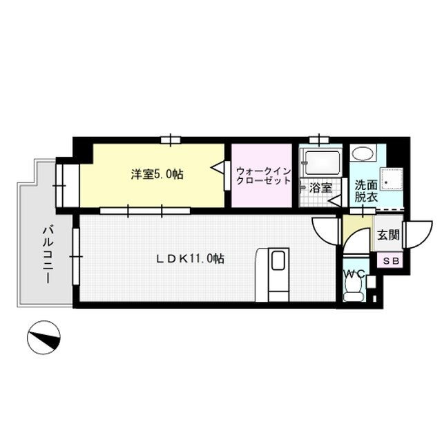福岡県福岡市博多区板付７ 笹原駅 1LDK マンション 賃貸物件詳細