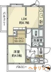 トーカンマンション藤ヶ丘ＩＩ 4階 1LDK 賃貸物件詳細