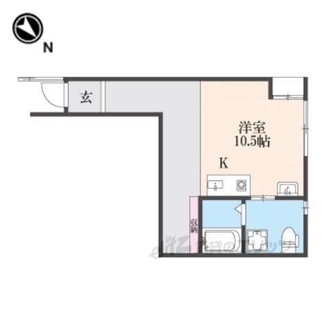 大阪府枚方市渚西１ 御殿山駅 ワンルーム アパート 賃貸物件詳細