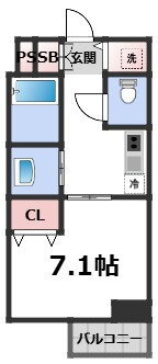 大阪府大阪市西区本田１ 阿波座駅 1K マンション 賃貸物件詳細