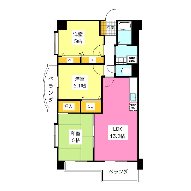 福岡県那珂川市五郎丸１ 博多南駅 3LDK マンション 賃貸物件詳細