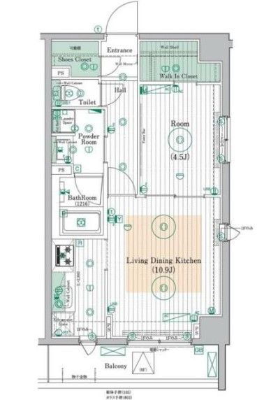 東京都杉並区高円寺北３ 高円寺駅 1LDK マンション 賃貸物件詳細