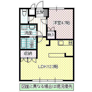 茨城県ひたちなか市阿字ケ浦町 阿字ヶ浦駅 1LDK アパート 賃貸物件詳細