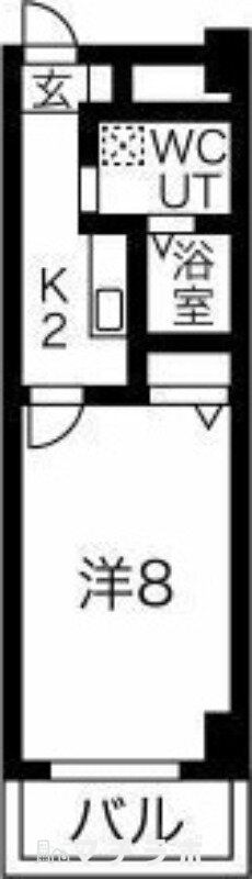愛知県名古屋市中区平和１ 東別院駅 1K マンション 賃貸物件詳細