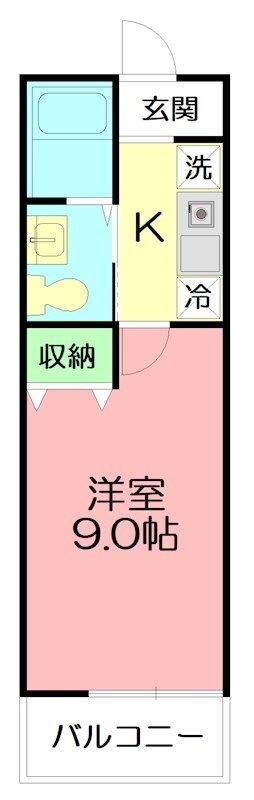 神奈川県厚木市下川入 本厚木駅 1K アパート 賃貸物件詳細