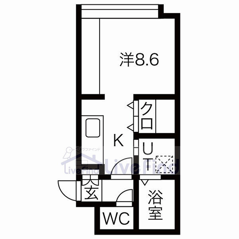 北海道札幌市白石区菊水五条１ 菊水駅 1K マンション 賃貸物件詳細