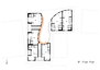 くぼみアパートメント ２階平面図