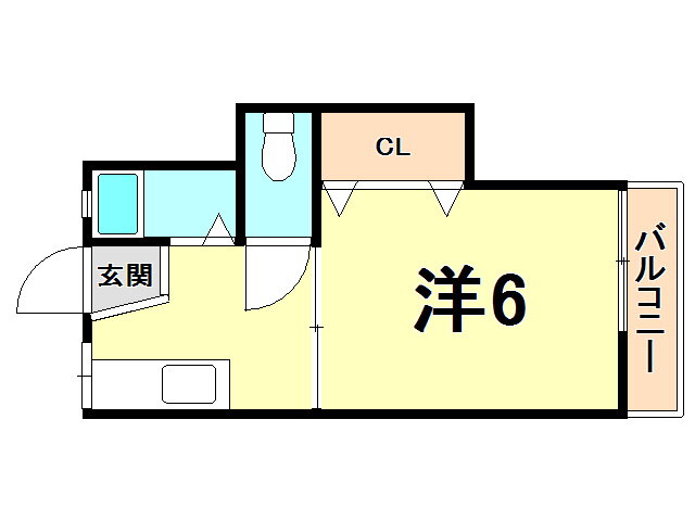 兵庫県西宮市中須佐町 西宮駅 1K アパート 賃貸物件詳細