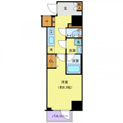 東京都台東区三ノ輪１ 三ノ輪駅 1K マンション 賃貸物件詳細