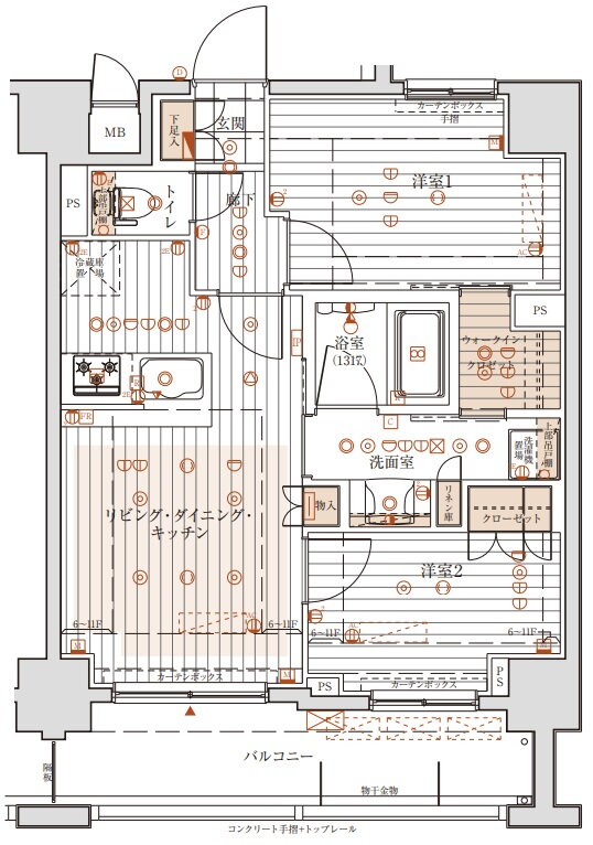 東京都足立区西新井７ 西新井大師西駅 2LDK マンション 賃貸物件詳細