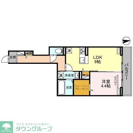 ｃｈａｒｄｏｎ　ｓｕｄ（シャルドン　シュド） 2階 1LDK 賃貸物件詳細