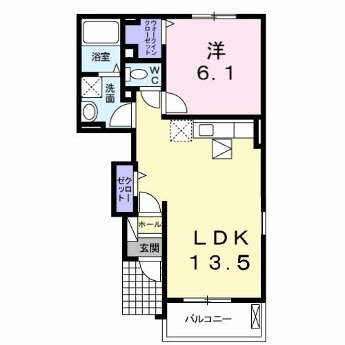 茨城県水戸市栗崎町 東水戸駅 1LDK アパート 賃貸物件詳細
