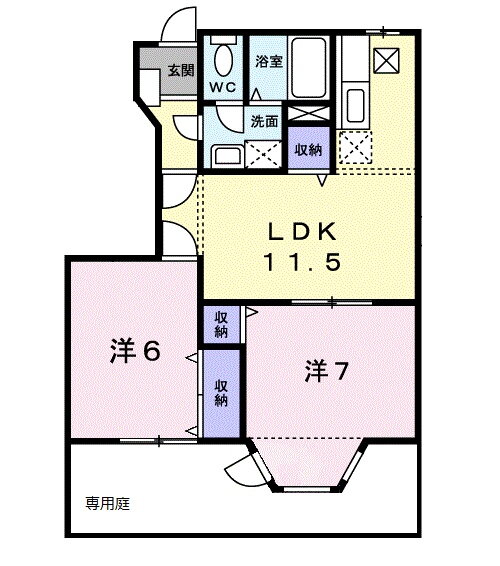 静岡県袋井市湊 御厨駅 2LDK アパート 賃貸物件詳細