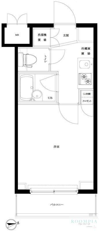 東京都新宿区北新宿４ 東中野駅 1K マンション 賃貸物件詳細