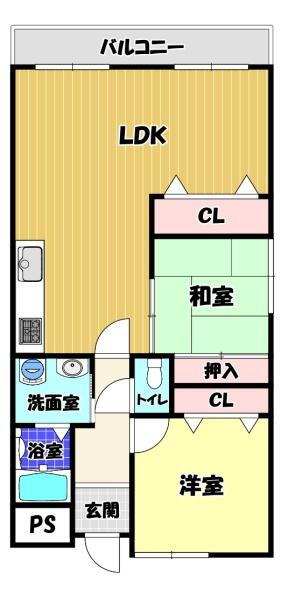 大阪府河内長野市本町 河内長野駅 2LDK マンション 賃貸物件詳細