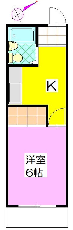 茨城県常総市水海道山田町 水海道駅 1K アパート 賃貸物件詳細