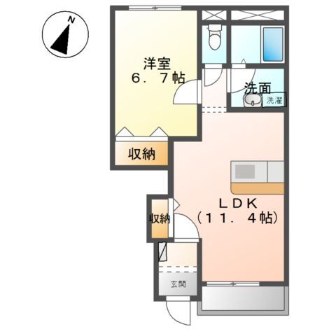 茨城県日立市南高野町１ 大甕駅 1LDK アパート 賃貸物件詳細