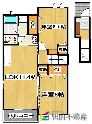 熊本県荒尾市牛水 南荒尾駅 2LDK アパート 賃貸物件詳細