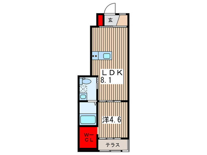 ディオーサ 1階 1LDK 賃貸物件詳細