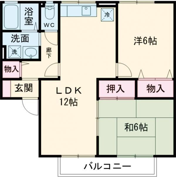 福岡県北九州市八幡西区御開１ 二島駅 2LDK アパート 賃貸物件詳細