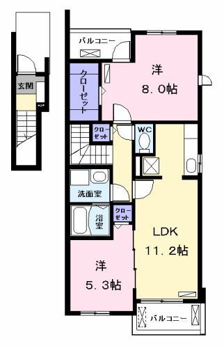 愛知県名古屋市中村区宿跡町１ 中村公園駅 2LDK アパート 賃貸物件詳細