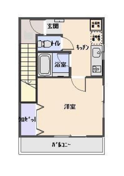 岡山県岡山市北区伊福町２ 岡山駅 1K アパート 賃貸物件詳細