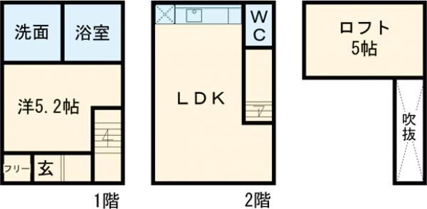京都府綾部市岡町下山 綾部駅 1LDK アパート 賃貸物件詳細