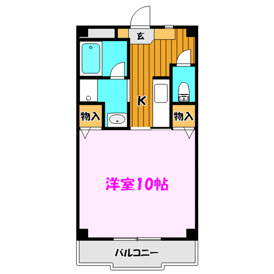 福島県郡山市富久山町久保田字乙高 郡山駅 1K マンション 賃貸物件詳細