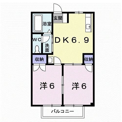 福岡県北九州市八幡西区木屋瀬５ 木屋瀬駅 2DK アパート 賃貸物件詳細