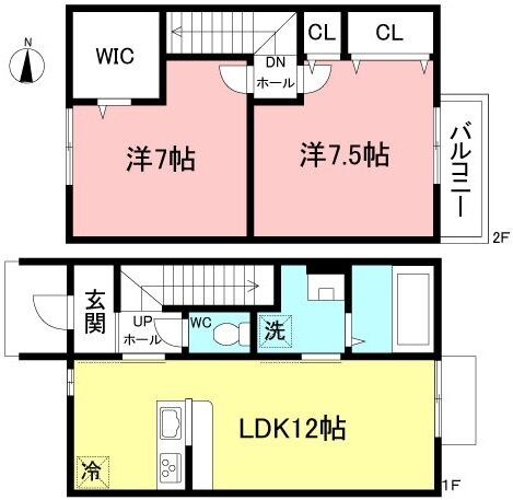 サンクエトワル　Ａ棟 2LDK 賃貸物件詳細