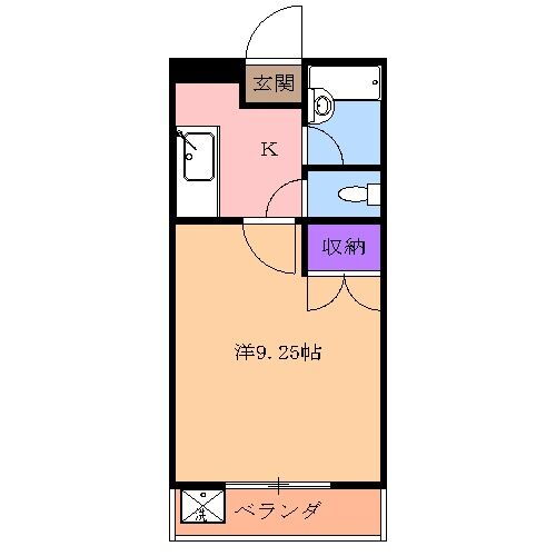 栃木県宇都宮市平松本町 宇都宮駅 1K マンション 賃貸物件詳細