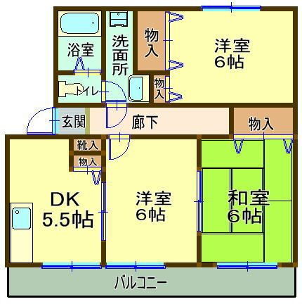 茨城県水戸市東前３ 水戸駅 3DK アパート 賃貸物件詳細