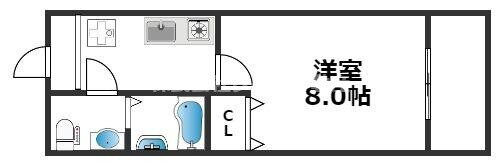 大阪府大阪市浪速区桜川３ 桜川駅 1K マンション 賃貸物件詳細