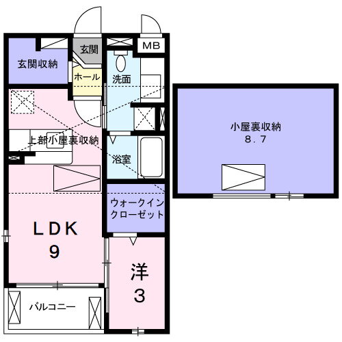 大阪府門真市下島町 萱島駅 1LDK アパート 賃貸物件詳細