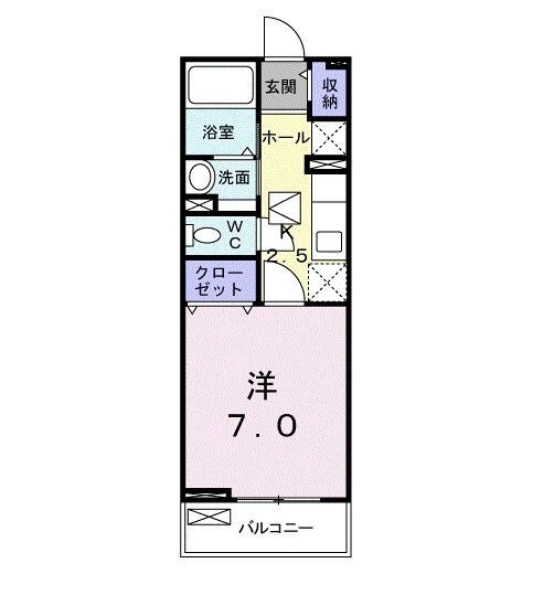 埼玉県深谷市宿根 深谷駅 1K アパート 賃貸物件詳細