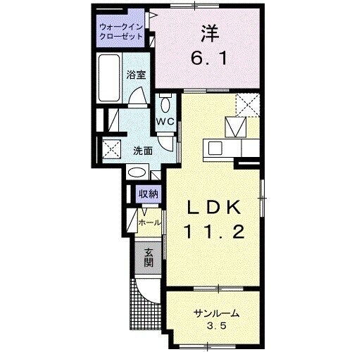 茨城県笠間市鯉淵 友部駅 1LDK アパート 賃貸物件詳細