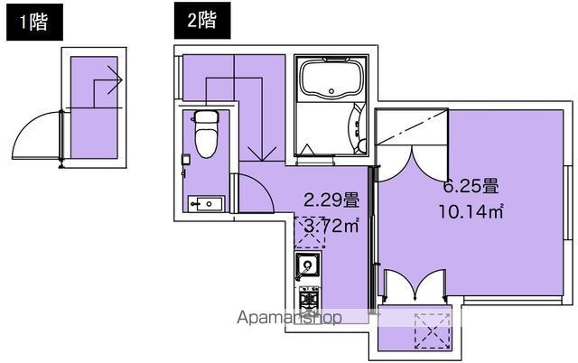 東京都荒川区町屋１ 町屋駅 1K アパート 賃貸物件詳細