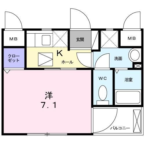東京都大田区大森西５ 大森町駅 1K マンション 賃貸物件詳細