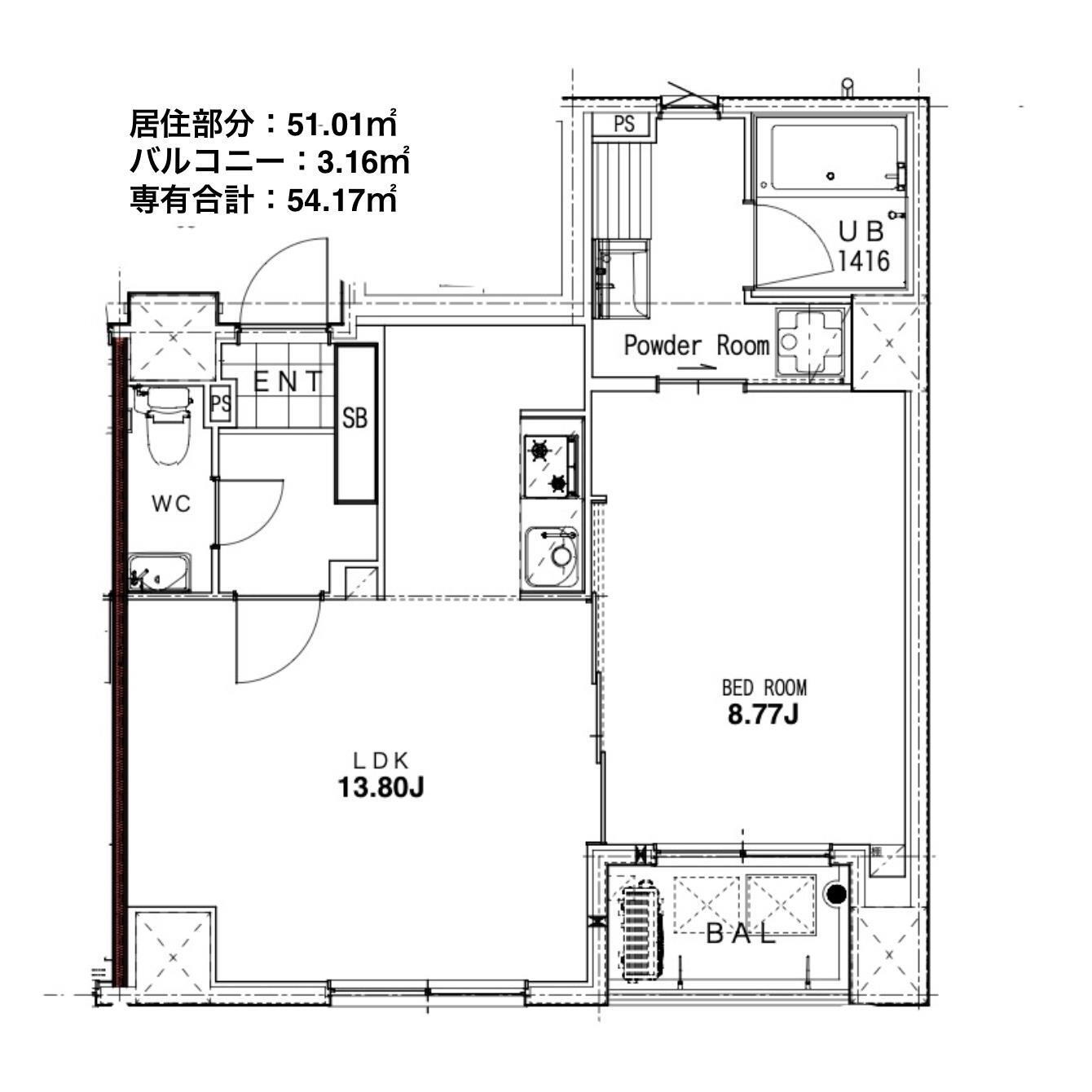 ＫＬＡＳ天文館 6階 1LDK 賃貸物件詳細