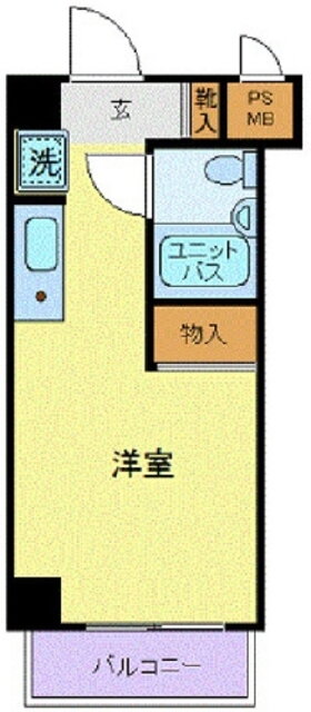 スカイコート世田谷用賀 7階 ワンルーム 賃貸物件詳細