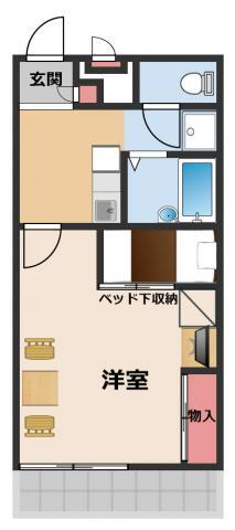大阪府高槻市松川町 高槻市駅 1K マンション 賃貸物件詳細