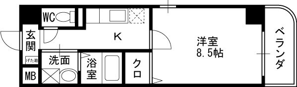 大阪府大阪市北区天神橋１ 南森町駅 1K マンション 賃貸物件詳細