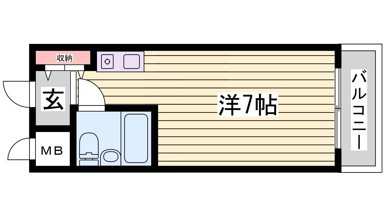 兵庫県神戸市西区大津和２ 伊川谷駅 1K マンション 賃貸物件詳細