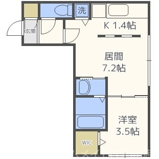 北海道札幌市西区発寒三条６ 発寒南駅 1LDK 一戸建て 賃貸物件詳細