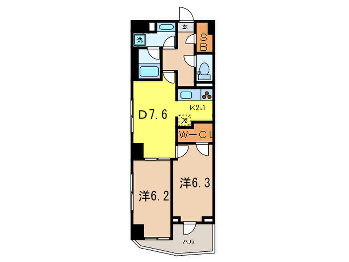 東京都豊島区西池袋３ 池袋駅 2DK マンション 賃貸物件詳細