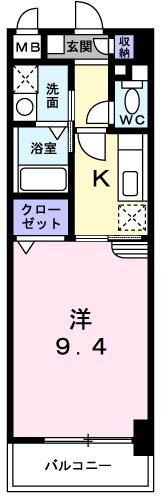 兵庫県明石市藤江 西明石駅 1K マンション 賃貸物件詳細