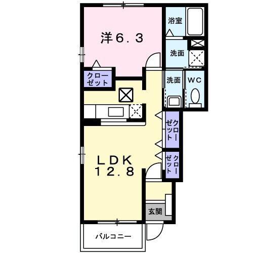 茨城県神栖市深芝南４ 鹿島神宮駅 1LDK アパート 賃貸物件詳細