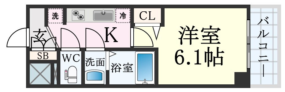 兵庫県神戸市長田区二番町１ 高速長田駅 1K マンション 賃貸物件詳細